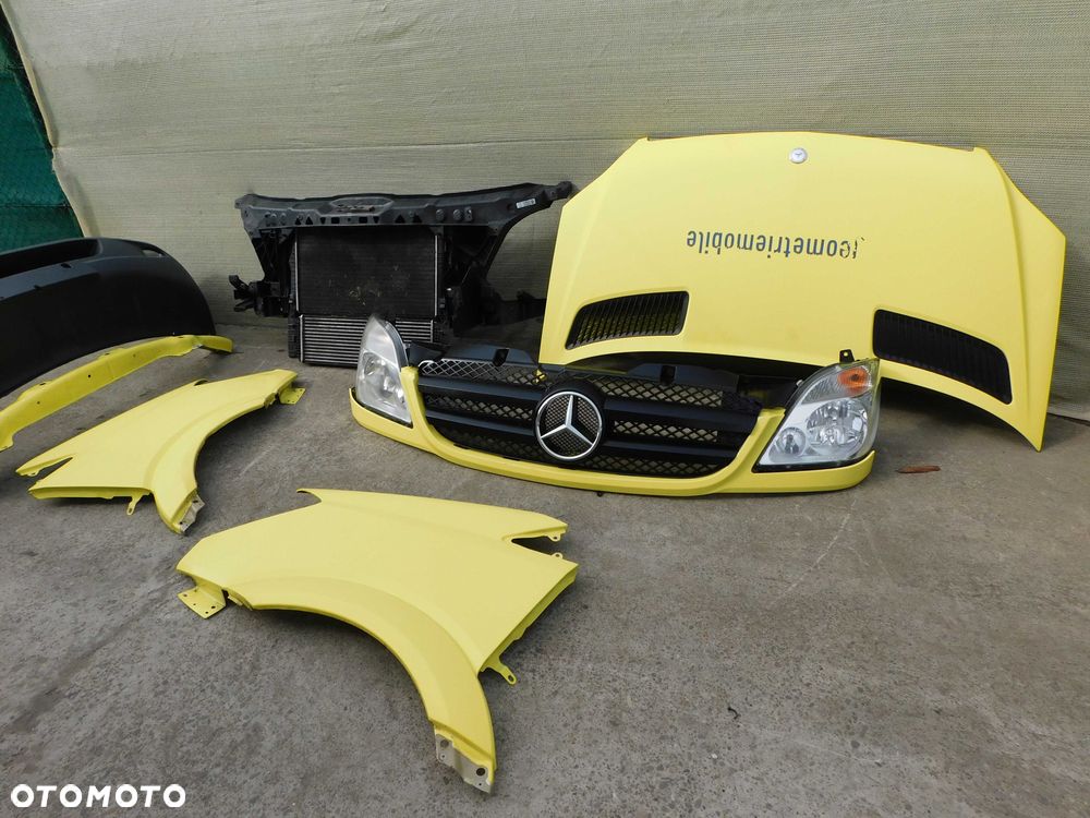 Sprinter 906 maska zderzak lampy błotniki chłodnice przód kompletny - 4