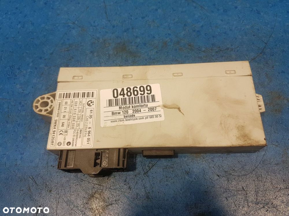 BMW 1 E87 MODUŁ KOMFORTU 6964051 - 1