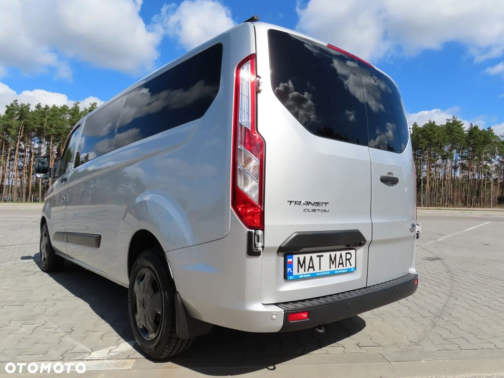 Ford Transit CUSTOM 2.0 TDCi 130 Km L2 Limited Edition W Najbogatszej Wersji Wyposażenia TREND L2H1 LONG Blaszak Furgon 9-Cio Osobowy Stan Jak NOWY POLECAM - 10