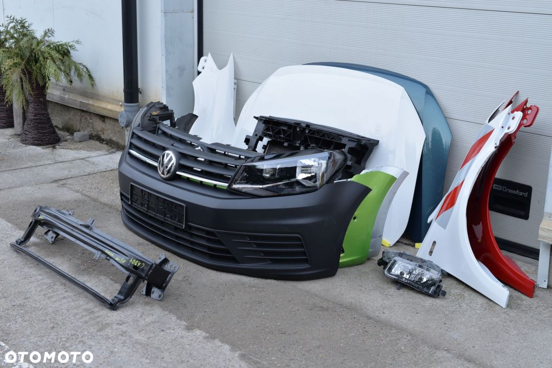 MASKA ZDERZAK BŁOTNIK GRILL LAMPA PAS BELKA XENON  VW CADDY 2015- 2K5 - 4