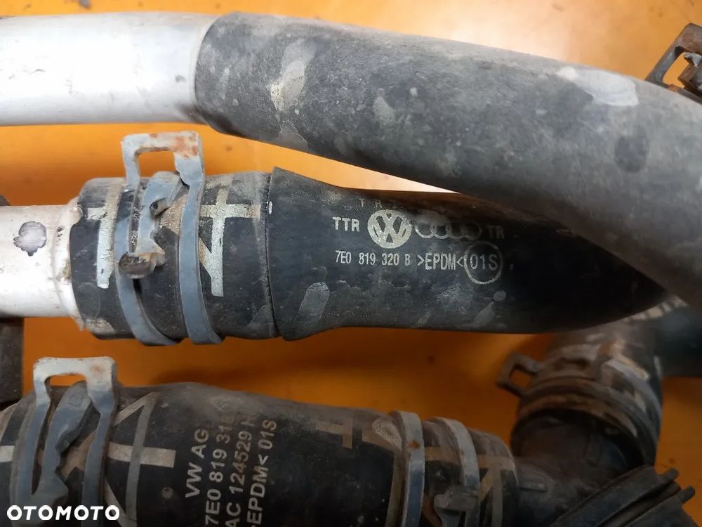 Rurka Wąż Przewód Ogrzewania Webasto Tył Vw Multivan Caravelle T6 2018r 7E0819320B - 6