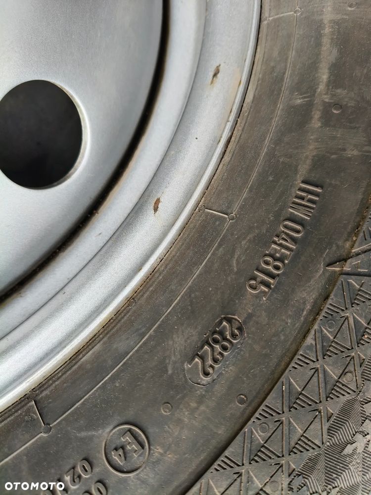 Koła zimowe Fiat Ducato - 5x130 - 225/75R16C Continental + Kolpaki - 7