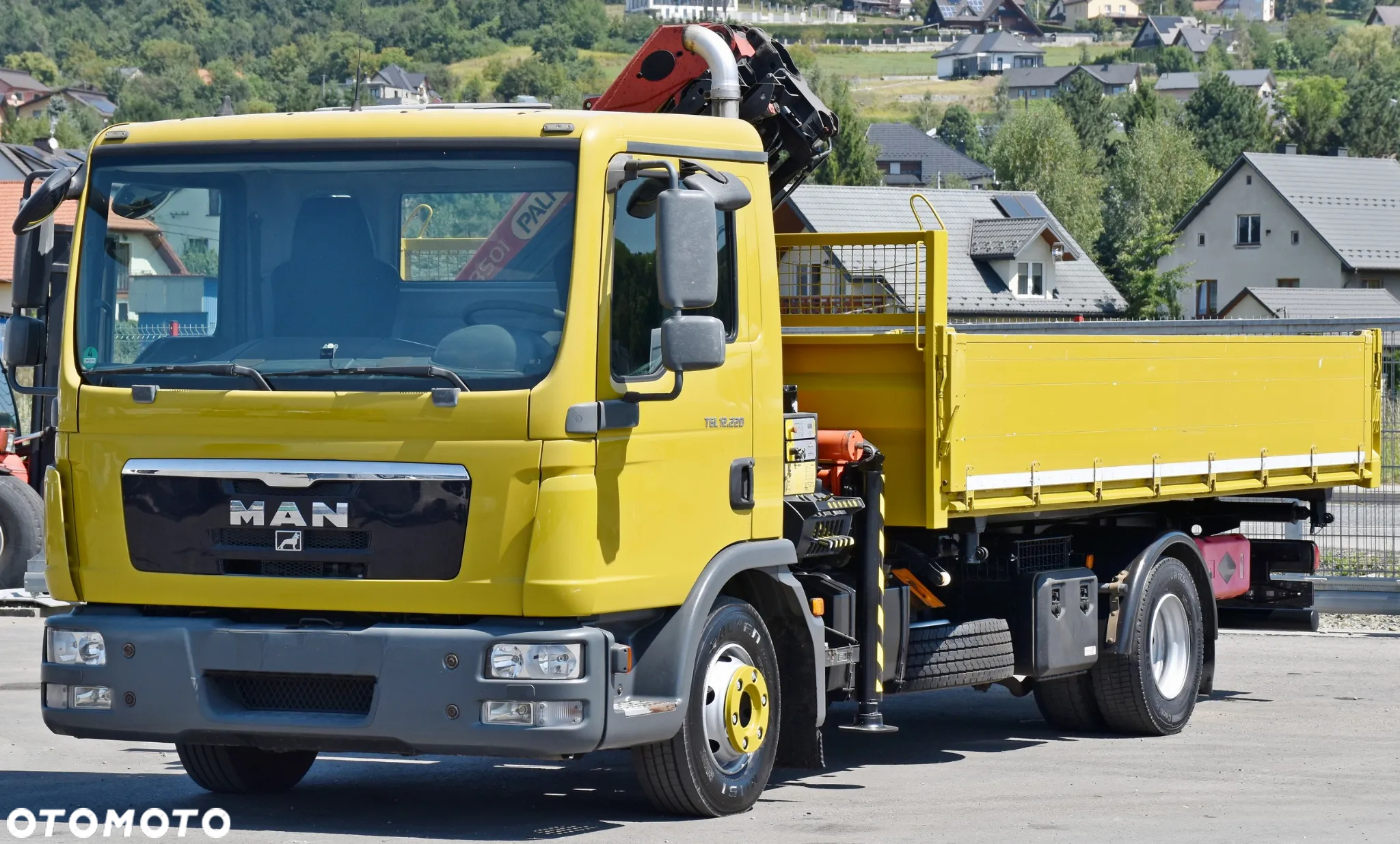 MAN TGL 12.220 * WYWROTKA 5,05 m + PK 8501 B / STAN BDB - 4