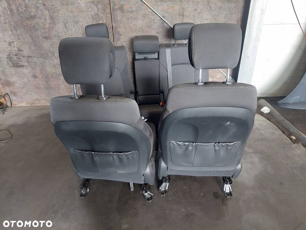 FOTELE KOMPLET LEWY PRAWY KANAPA TYŁ HYUNDAI SANTA FE III - 6