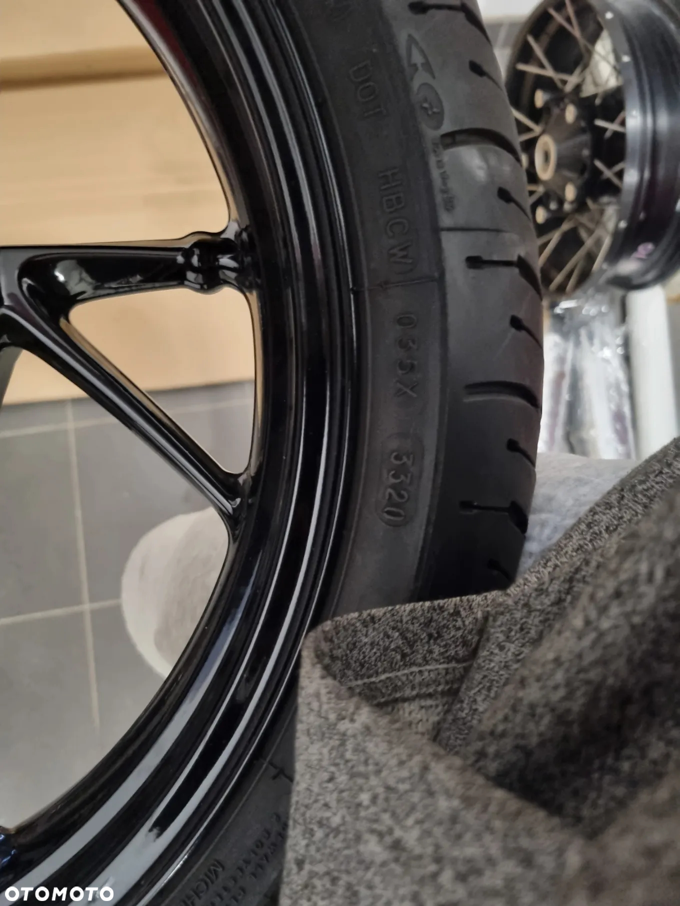 BMW R1200RS R K53 Felga Koło przód Opona - 4
