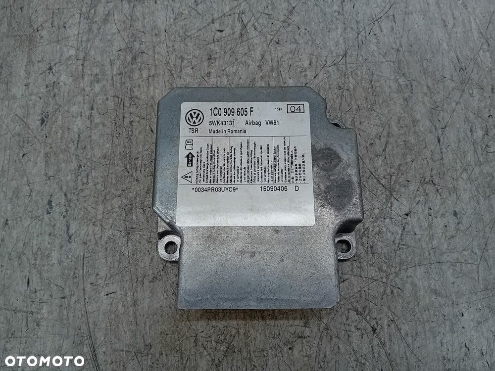ZESTAW PODUSZEK AIRBAG, PASY PRZÓD FABIA II 1C0909605F 5J0880201D 5J1880202 - 11