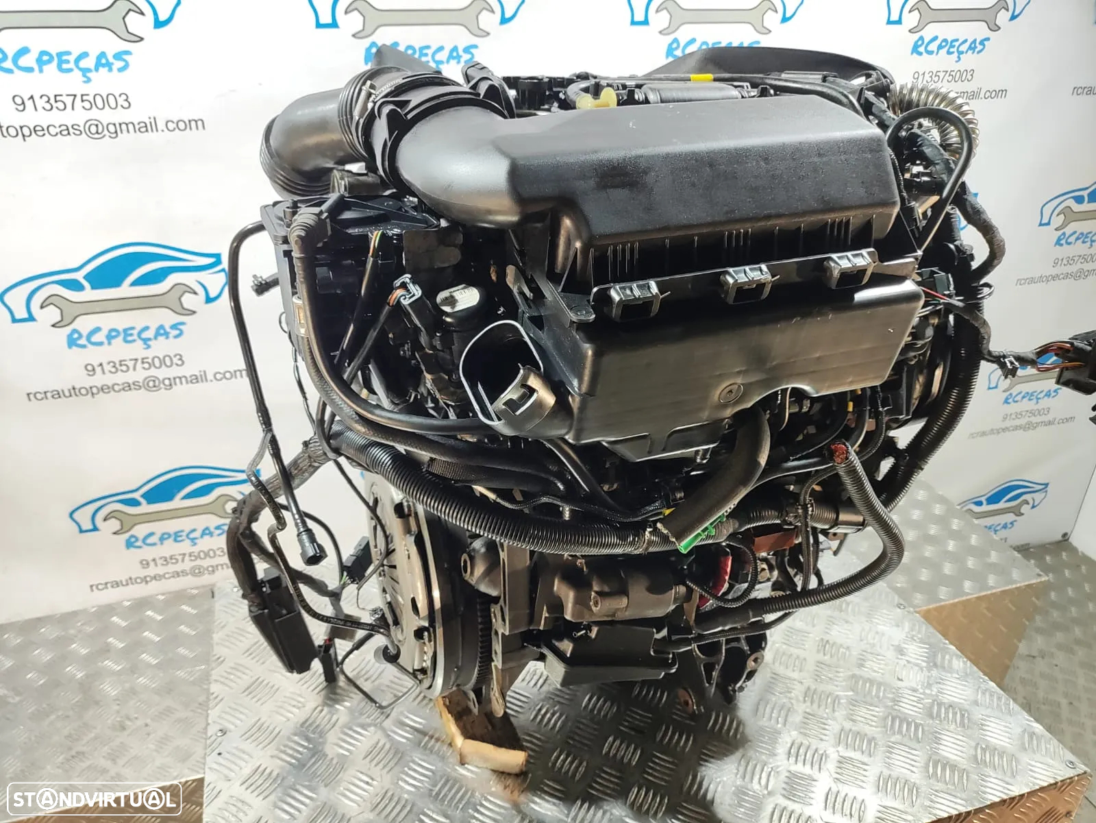 MOTOR COMPLETO 1.6 HDI 16V 109CV 9HZ MINI COOPER R56 R55 CLUBMAN R57 CABRIO PEUGEOT 206 207 307 407 3007 3008 CITROEN C5 C3 C4 PICASSO GRAND PICASSO - 4