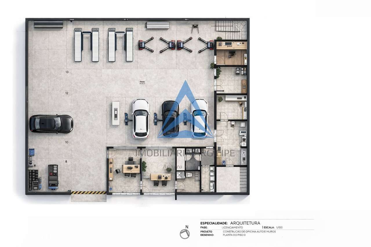 Terreno urbano com projeto aprovado para oficina - Grande imagem: 3/49