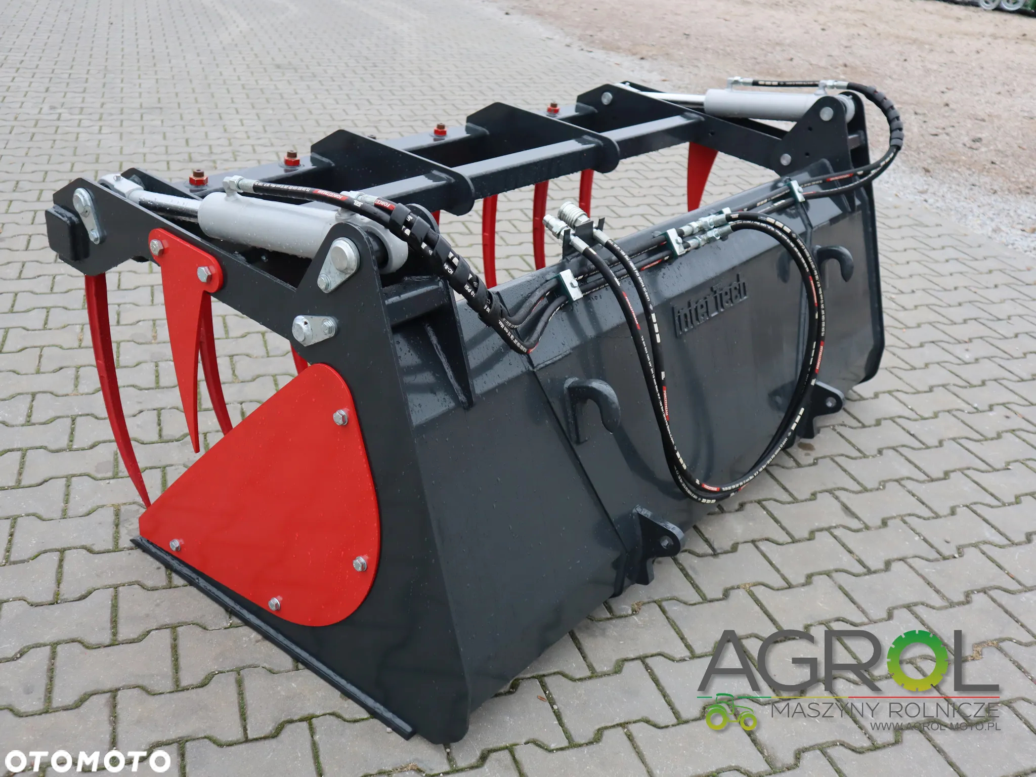 Łyżko-Krokodyl 1,5m 1,8m 2,2m 2,4m Inter Tech; Chwytak Paleciak Łyżka - 5