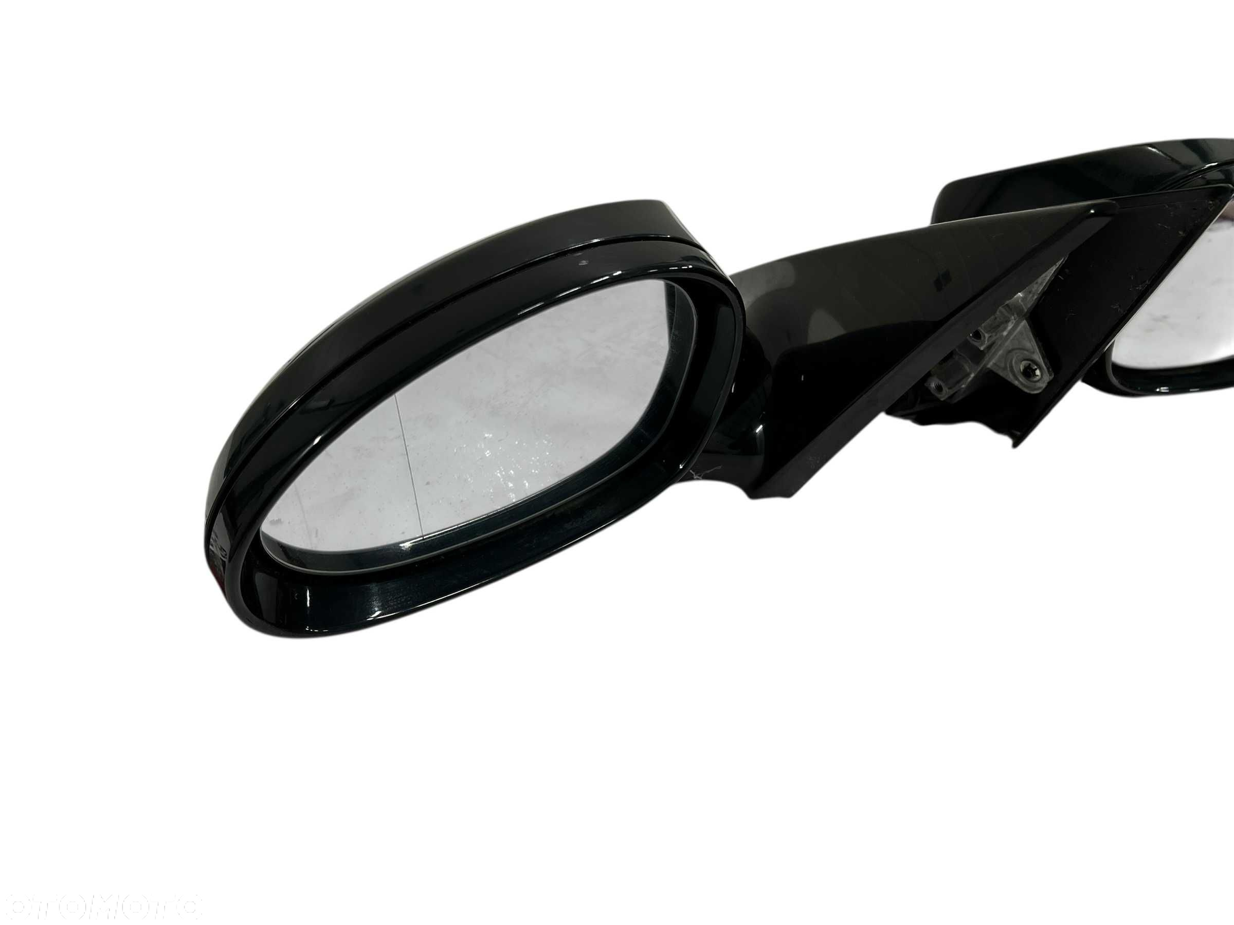 Lusterka lusterko lewe prawe BMW E92 E93 Black sapphire 5pin przedlift - 3