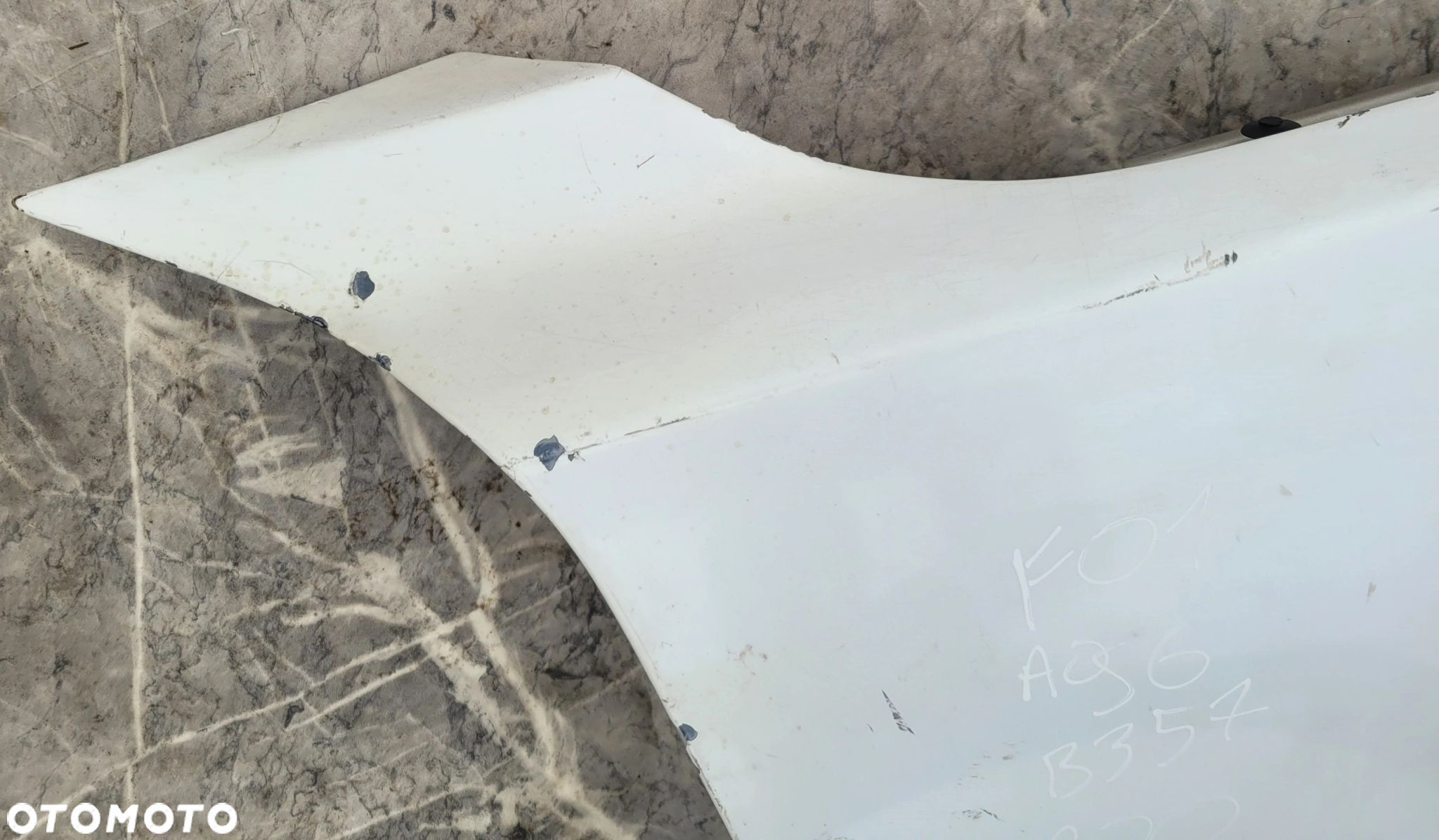 BŁOTNIK PRAWY PRZÓD PRZEDNI BMW F01 F02 F04 A96 MINERALWHITE B357 - 6