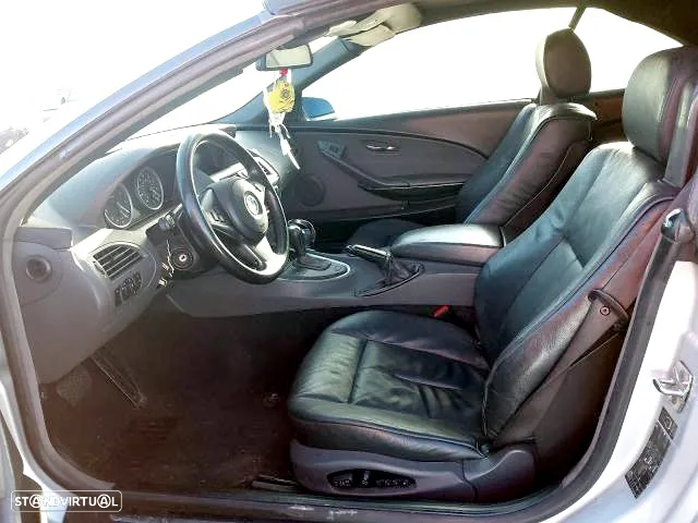 BMW Série 6 E63 / E64 - V8 4.4L | Gasolina | N62B44A | 333cv - Parachoques | Frente Completa | Rádio | Jantes | Faróis | Portas | Vidro | Motor | Tampa Mala | Farolim | Farolins | Xenon | 333 cv - 5