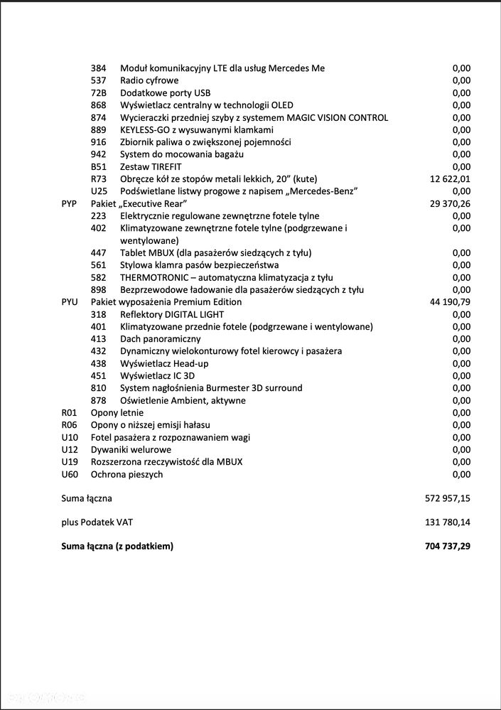 Mercedes-Benz Klasa S 500 L 9G-TRONIC - 35