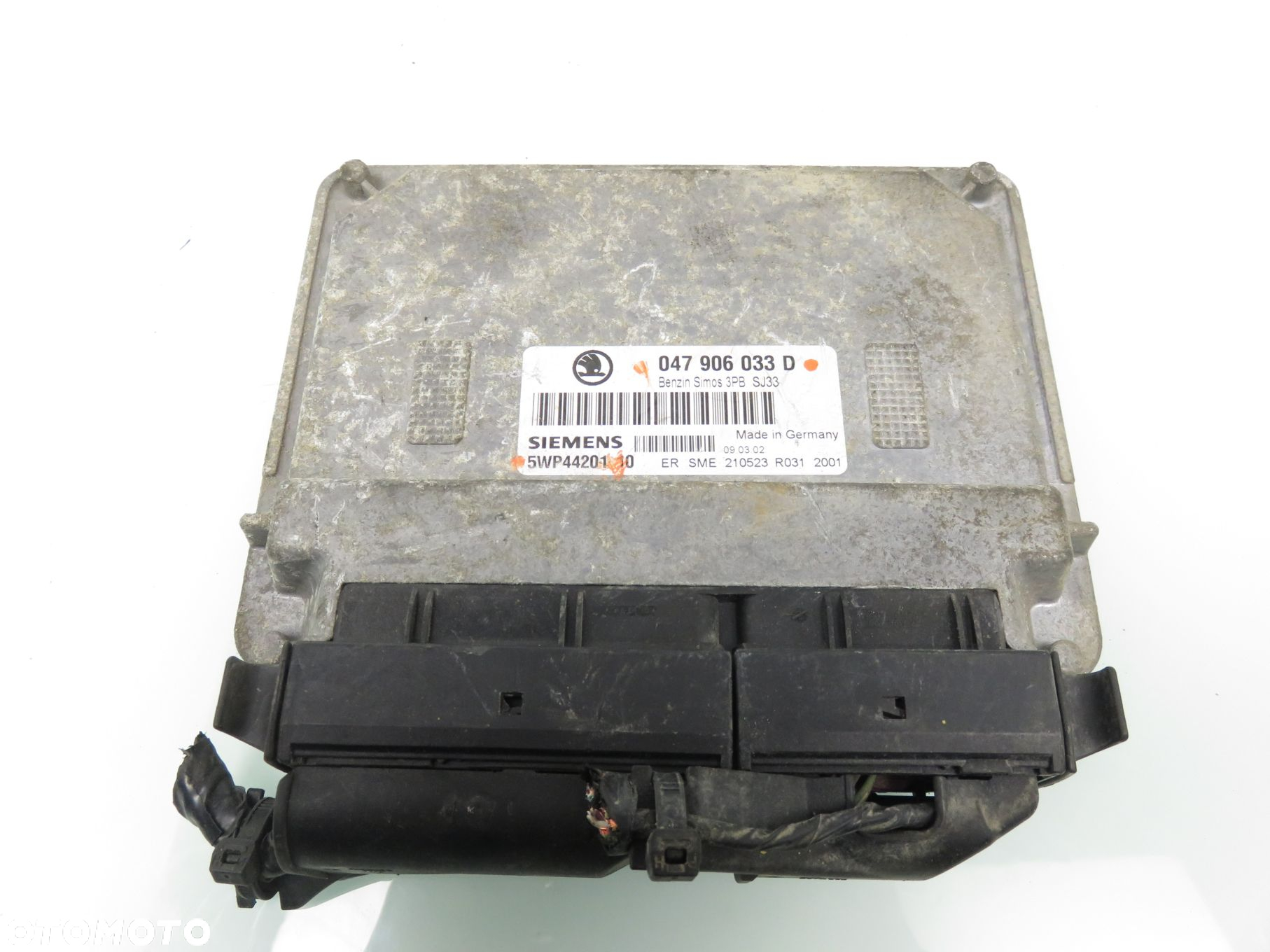 STACYJKA STEROWNIK SKODA FABIA I 1.4 MPi 047906033D 5WP44201 4B0905851C - 13