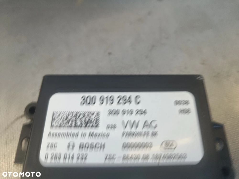 Moduł PDC VW Tiguan 2 II Sterownik Czujników parkowania Skoda Octavia Kodiaq Seat Audi 3Q0919294C - 3