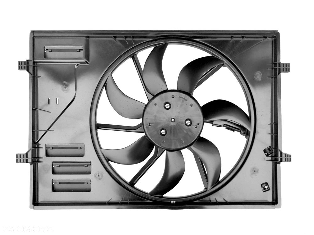 Wentylator chłodnicy Volkswagen VW Golf VII 2012-2018 5Q0121205AL 5Q0121207BH - 1