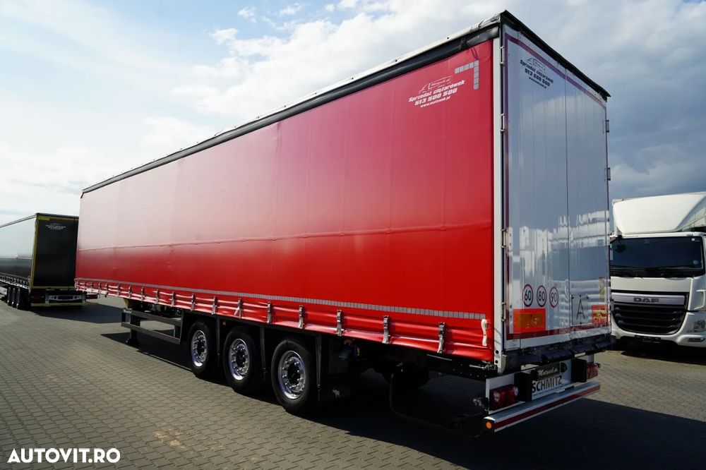 Schmitz Cargobull CURTAIN / JOLODA / TRAILERLODA / VARIOS / 385/55 R22.5 / LVT ROOF - 4
