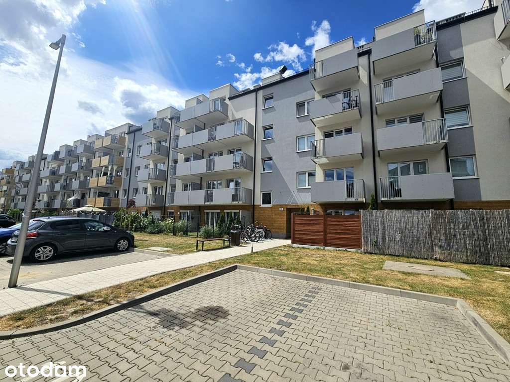 2 pokoje balkon 1 piętro winda Jagodno Krzyki Wroc