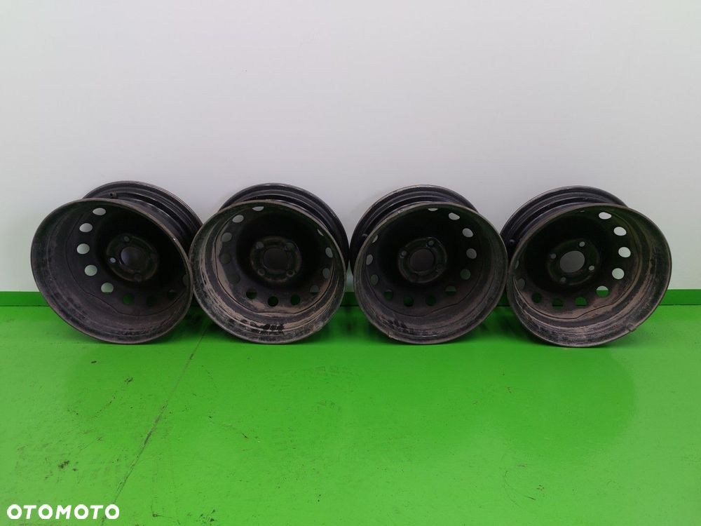 Felgi stalowe 4 SZT 14 PEUGEOT 206 1007 PARTNER CITROEN XSARA C3 BERLINGO - 3