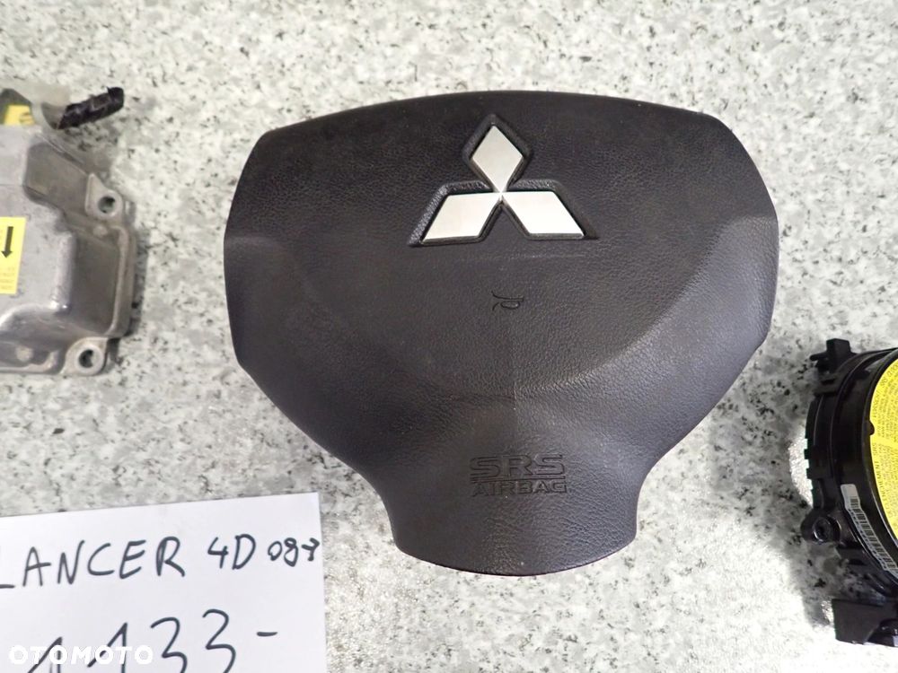 MITSUBISHI LANCER VIII 4D 08- DESKA ROZDZIELCZA PODUSZKI POWIETRZA ZESTAW - 4