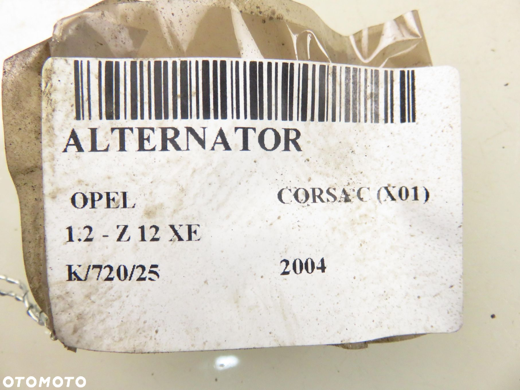 ALTERNATOR OPEL CORSA C  1.2 16V  13143128 13143128YW 0124524010 - 10