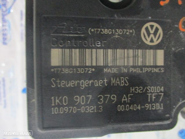Abs 1K0614117AC 1K0907379AF VW GOLF 5 1K 2008 1.9TDI 105CV 3P PRETO - 2