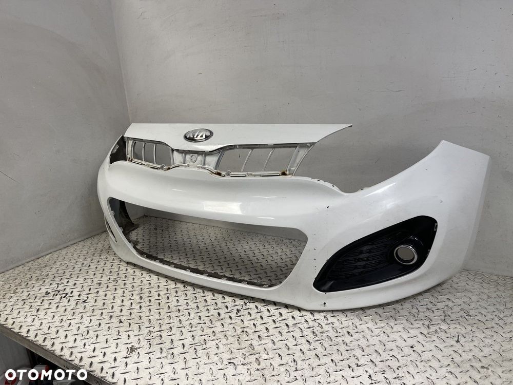 ORYGINALNY ZDERZAK PRZEDNI PRZÓD KRATKA KIA RIO III 3 BEZ PDC 10-16 86511-1W200 - 3