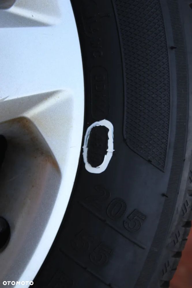 FELGI STAOWE STRUKTURALNE DEKLE OPONY OPEL ZAFIRA A B ASTRA H MERIVA B VECTRA C SIGNUM R16 205/55 5X110 - 9