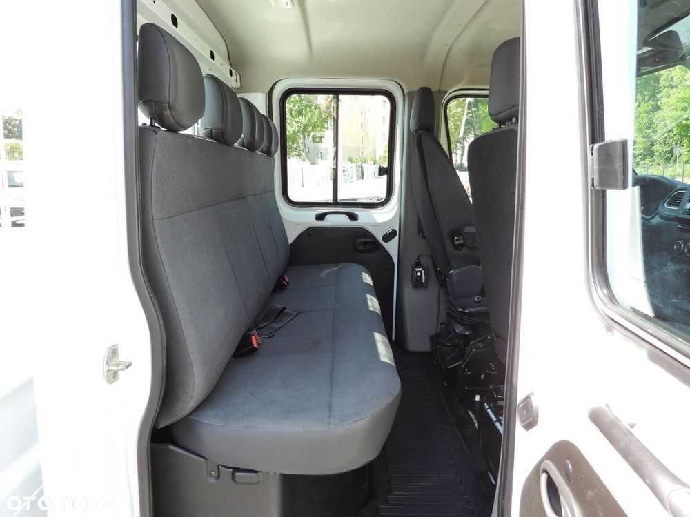 Renault MASTER WYWROTKA PODWÓJNA KABINA DOKA 6 MIEJSC TEMPOMAT LEDY BLIŹNIACZE KOŁA KLIMATYZACJA  130KM - 37