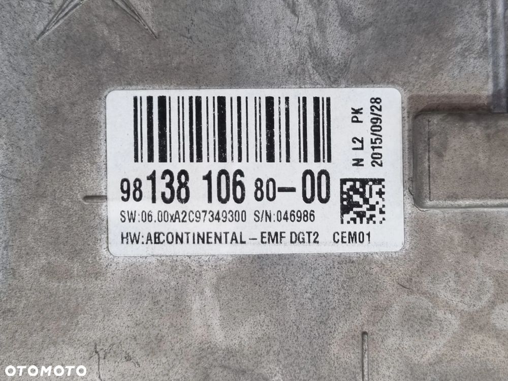 CITROEN C4 II DS4 RADIO NAWIGACJA ZESTAW 9813810680 9815356380 9805593680 - 8
