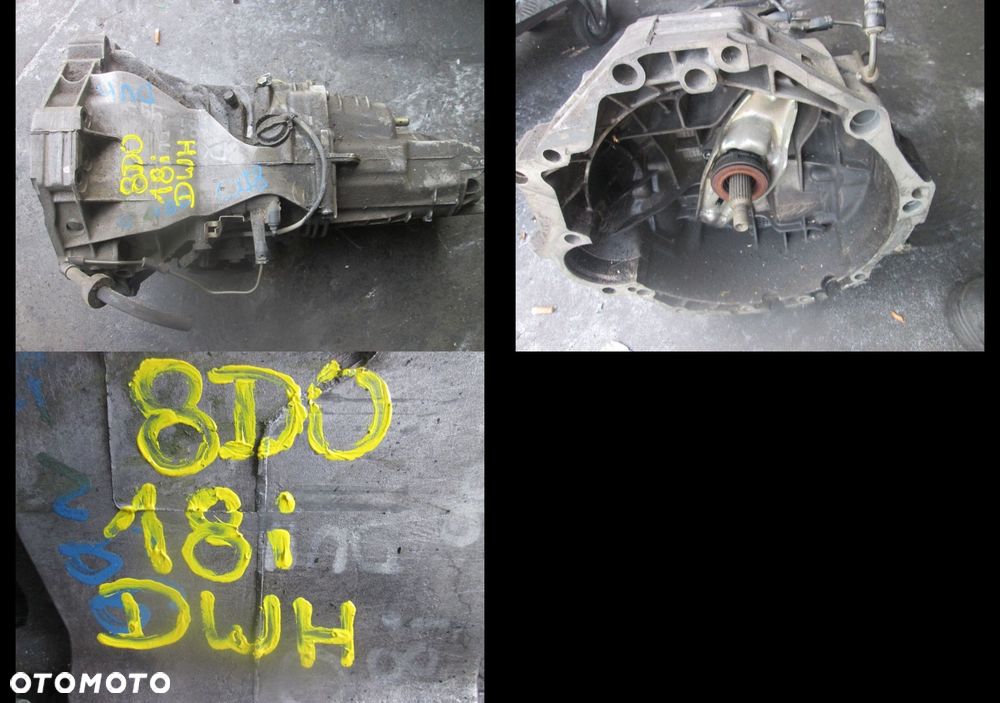 Skrzynia biegów Audi A4 8d0 1.8i DWH - 1