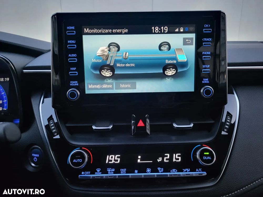 Toyota Corolla 2.0 HSD Dynamic interior Negru - 33