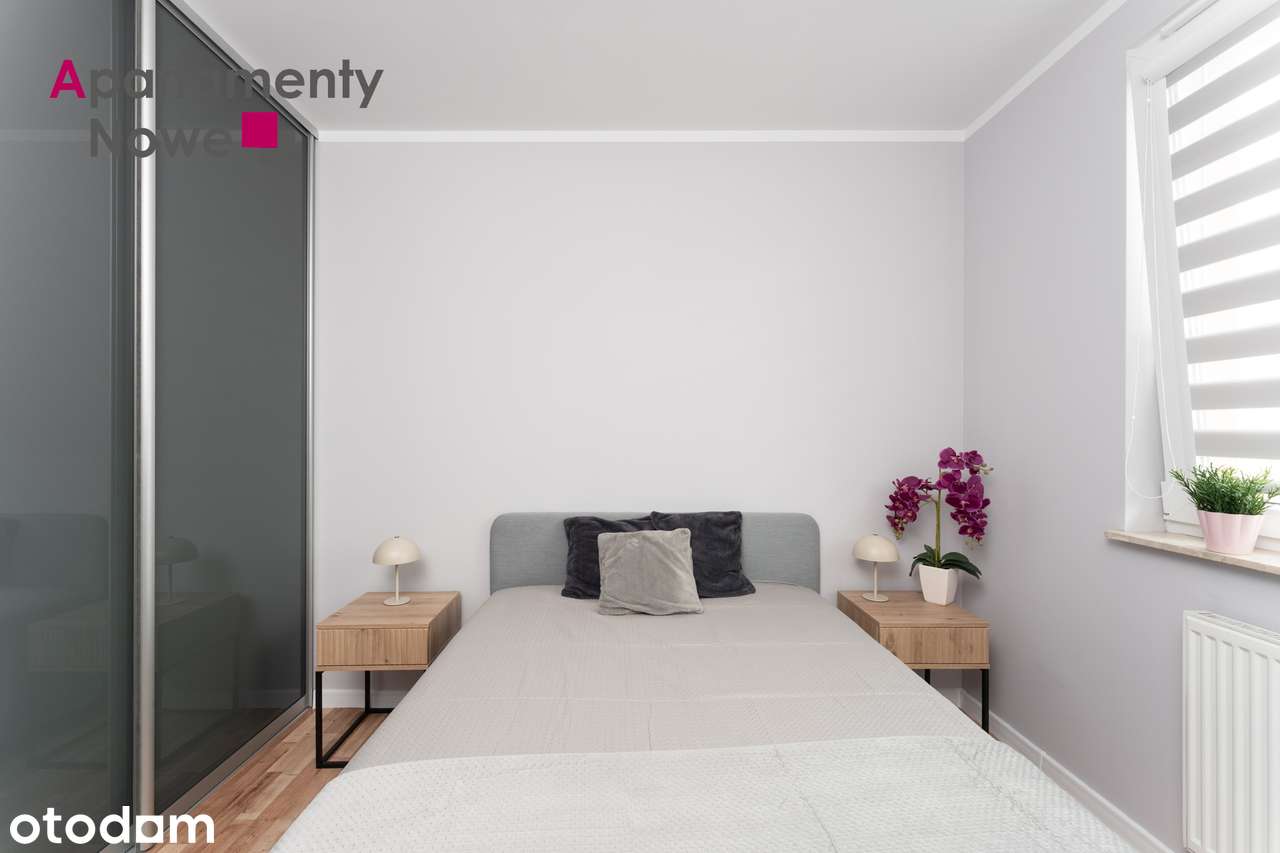 Przytulne mieszkanie 36 m2 z osobną sypialnią i balkonem os.Piastów 67