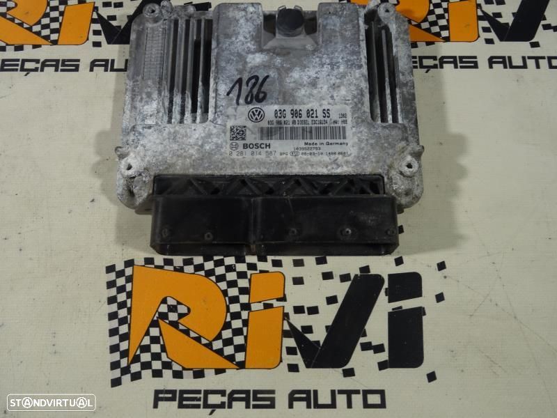 Centralina De Motor Skoda Octavia Ii (1Z3)  03G906021ss / 0281014587 / - 1