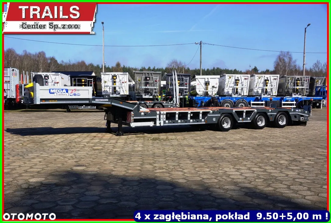 Inny Niskopodwoziowa ład. 43 T, rozciągana do 18,60 m, 4 x załębiana !!! - 8