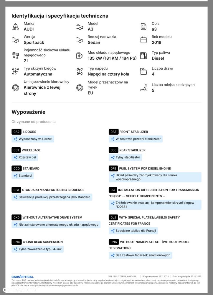 Audi A3 Sportback 2.0 TDI (clean diesel) quattro S tronic Attraction - 10