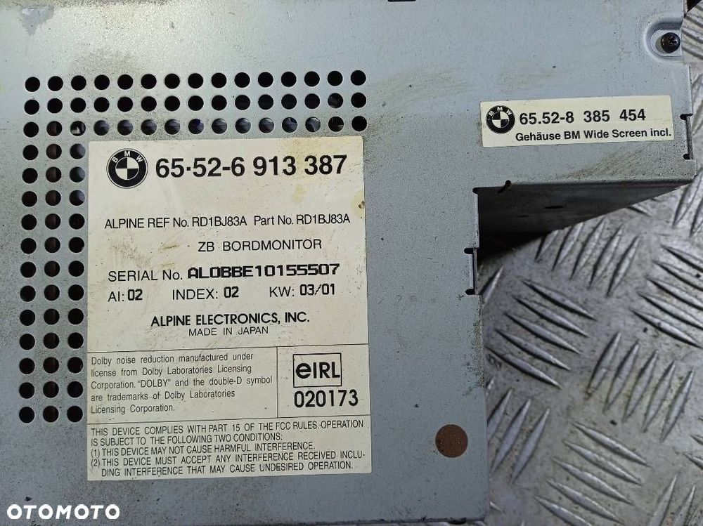 RADIO NAWIGACJA BMW 525 D - 2