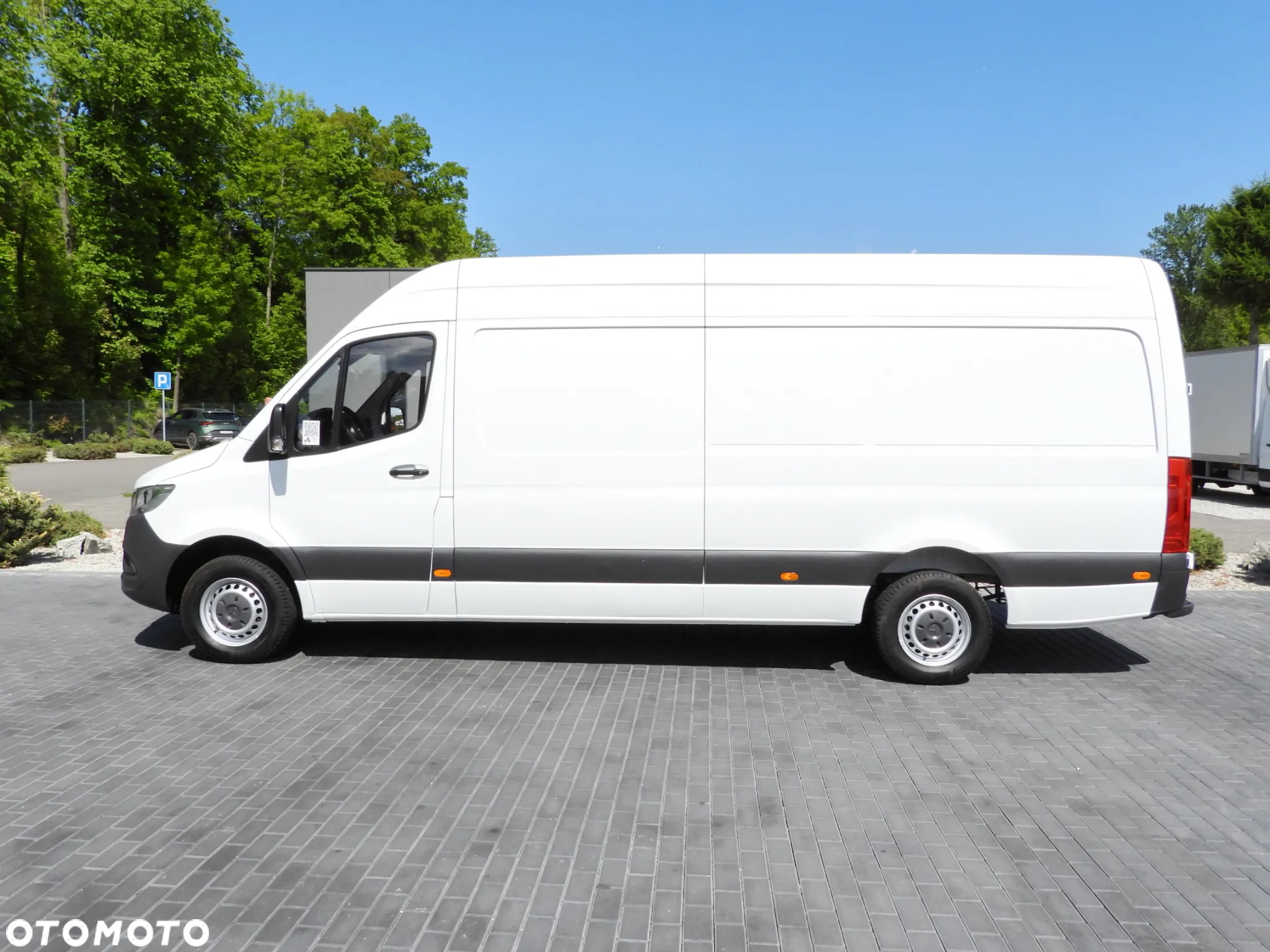 Mercedes-Benz SPRINTER 316 FURGON BLASZAK KLIMATYZACJA 165KM [ 232001 ] - 10