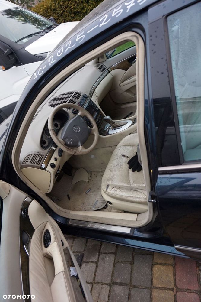 MERCEDES E-KLASA W211 SEDAN 2003 189 2.7 CDI OM647961 177KM 722640  ZIELONY na części - 12