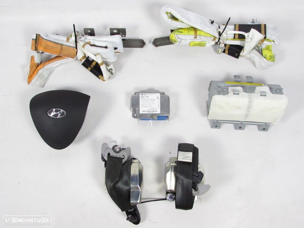 Conjunto airbags Seminovo/ Original HYUNDAI i30 (FD) - 1