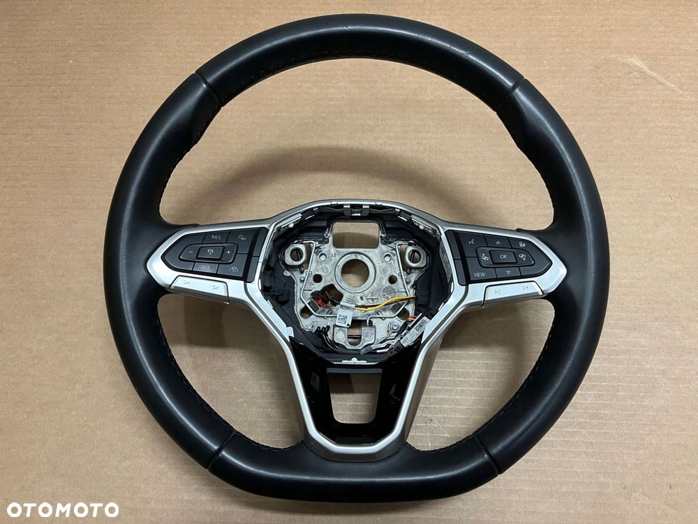 kierownica vw golf viii vw golf 8 tiguan ii 5na skÓra grzana bez Łopatek - 1