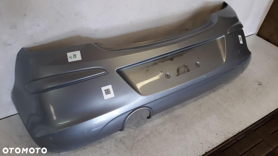 + ZDERZAK TYŁ TYLNY DO OPEL CORSA D Z163 SZARY 3D 3 DRZWI HB - 2