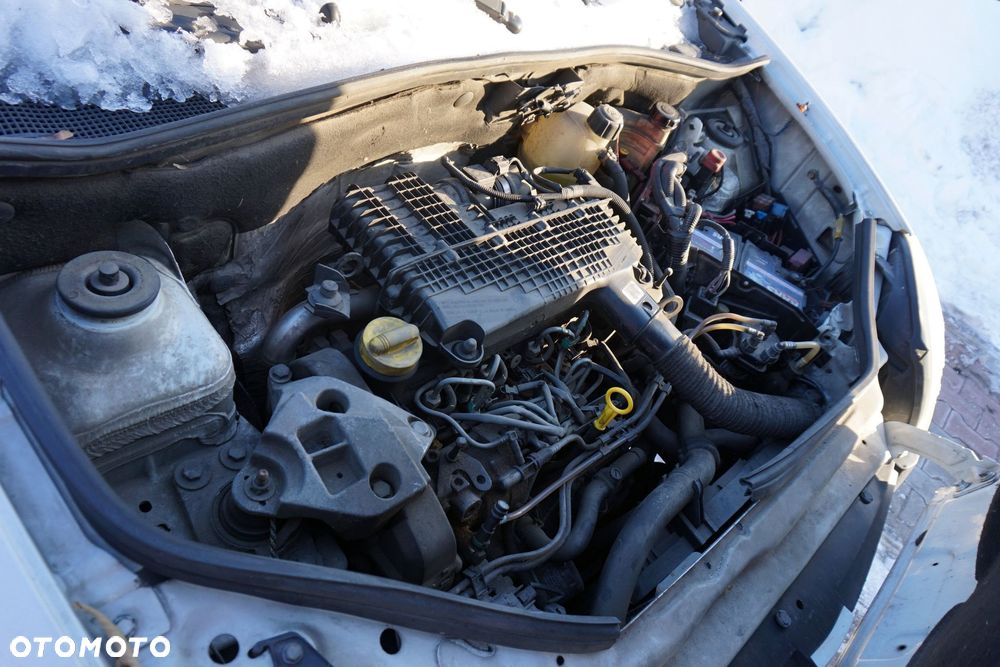 RENAULT KANGOO I PH2 LIFT 2006 O389 1.5 DCI K9K714 68KM JR5126 BIAŁY na części - 9