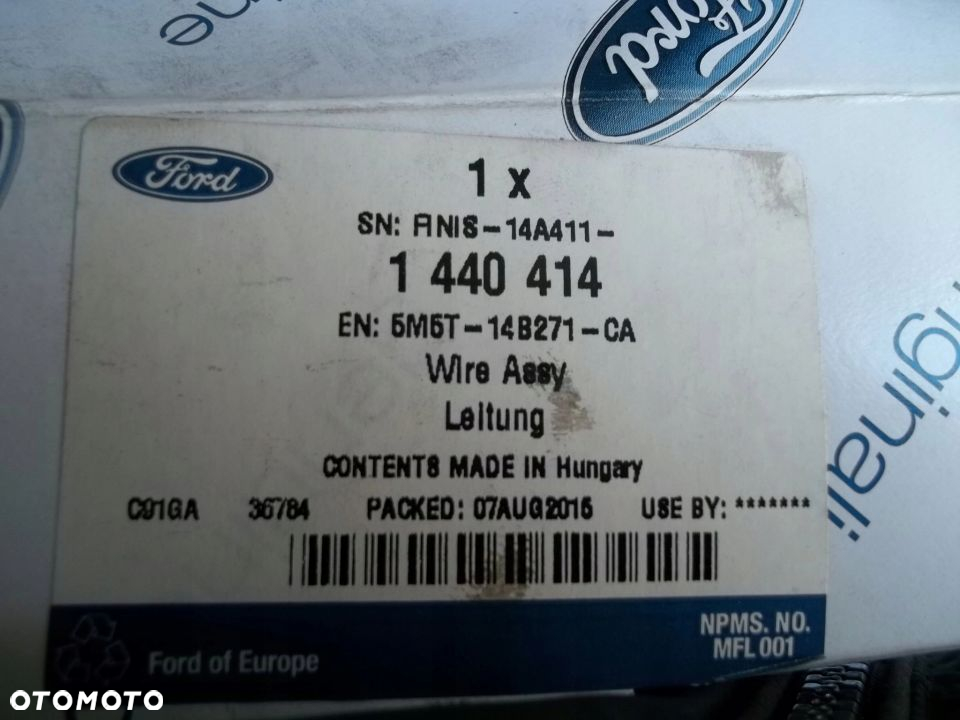 FORD FOCUS C-MAX PRZEWÓD wiązka pompy 5m5t-14b271 - 2