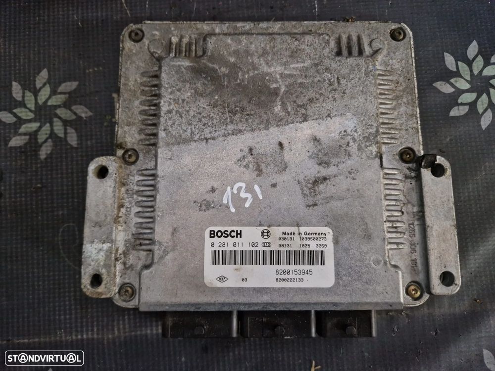 Centralina usada BOSCH 0 281 011 102 RENAULT LAGUNA 1.9 DCI - 1