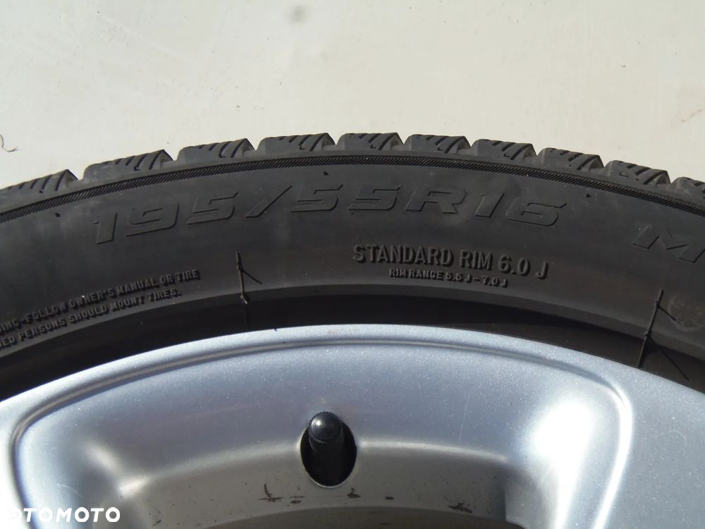 FELGI ALUFELGI ALUMINIOWE MERCEDS A KLASA W169 Z OPONAMI ZIMOWYMI 195/55 R16 5X112 - 6