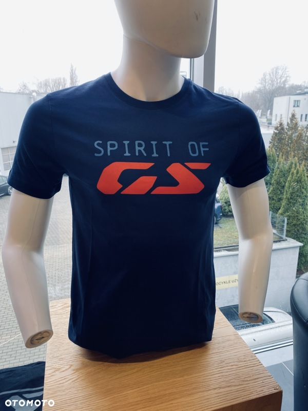 Koszulka Spirit of GS Granatowa Nowa Dostawa S-L - 1