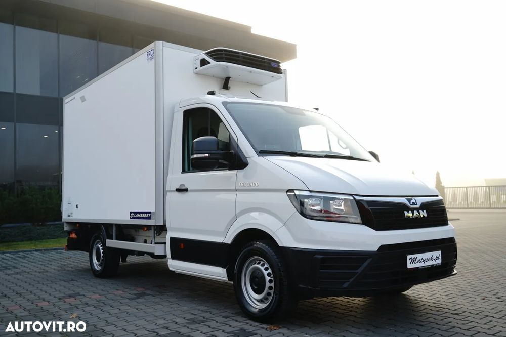 MAN TGE 3.180 / REFRIGERAT / CAMION TRANSPORT XARIOS 350 UNITATE / HIDRAULIC / DOPPLESTOCK - 2
