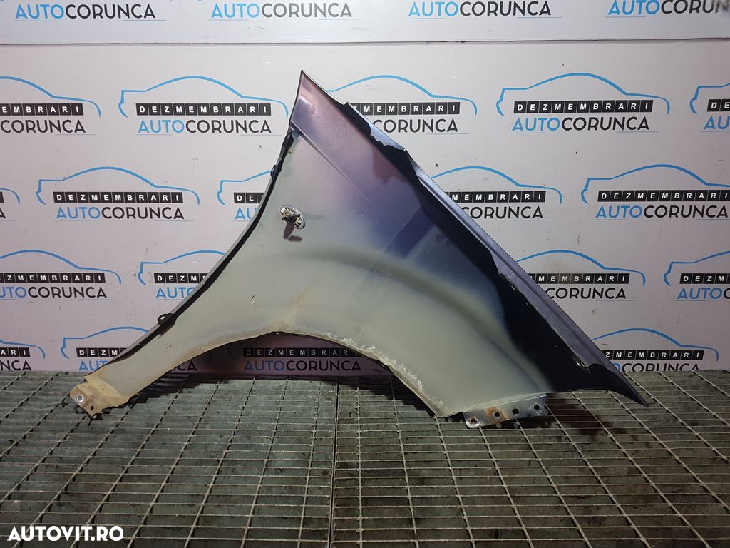 Aripa Stanga Fata Peugeot 4007 2007 - 2012 4 Usi Albastru (524) - 2