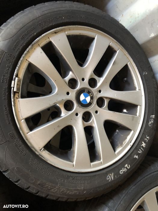 Set jante aliaj cu cauciucuri iarna 205/55/16 BMW E90-91 , seria 1 E87 - 1